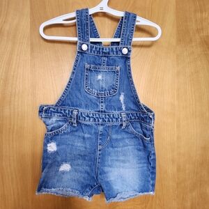 Girls 3T Children's Place Short Overalls
